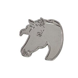 Breyerfest Horse Head Unpainted Pin Ready To Paint